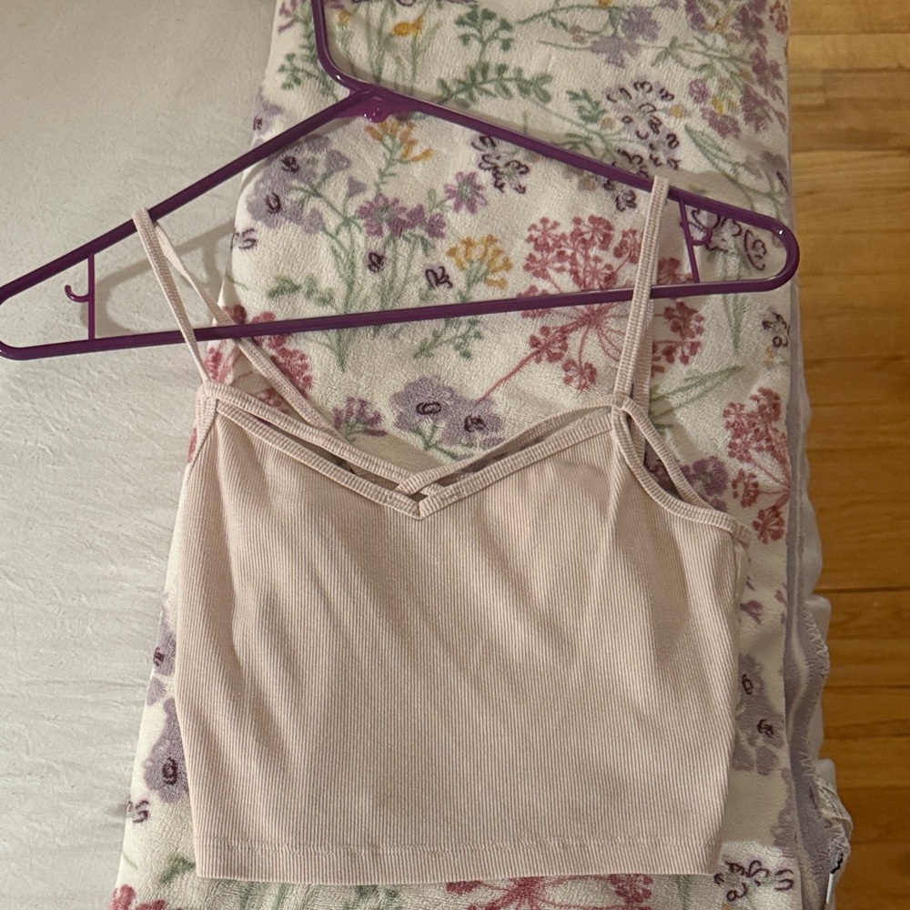 Aeropostale Cream Camisole Top